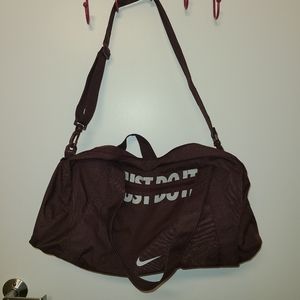 NIKE Workout Bag Maroon LIKE NEW